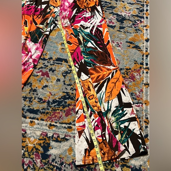 Monaco USA Strapless Colorful Wide Leg Jumpsuit - Picture 2 of 11